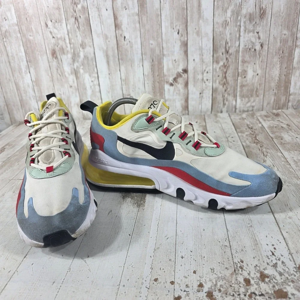 Nike Air Max 270 React Bauhaus Phantom University Gold Red AT6174-002 Womens 10_4
